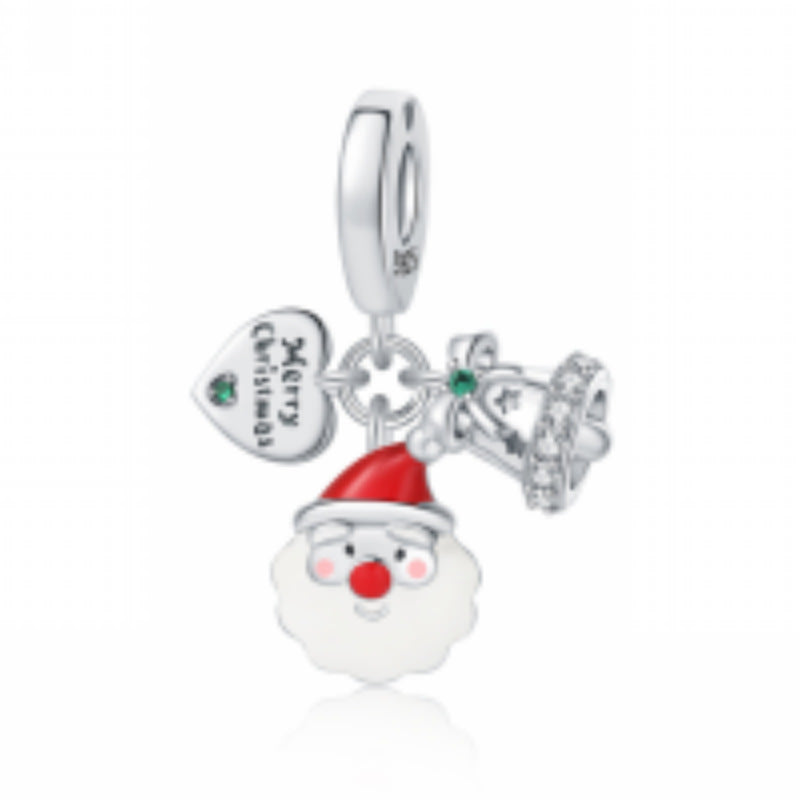 Santa Claus And Christmas Tree Series DIY Bracelet Pendant Accessories