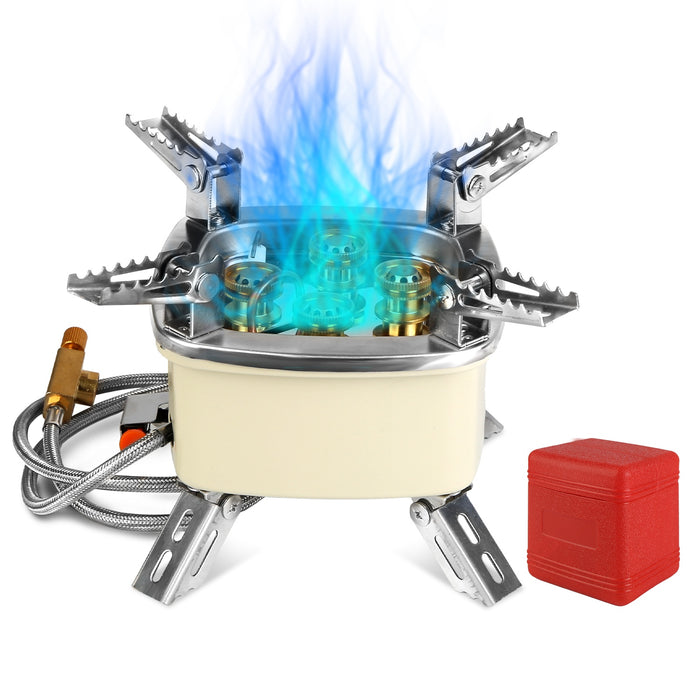5-Burner Windproof Camping Stove