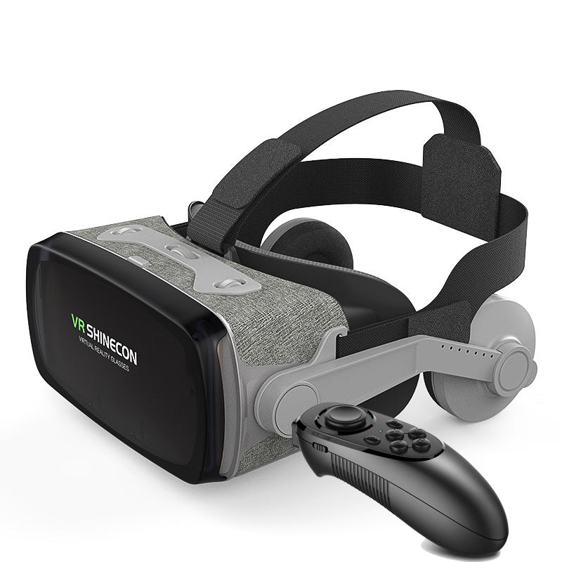 Gafas de realidad virtual para móvil con auriculares