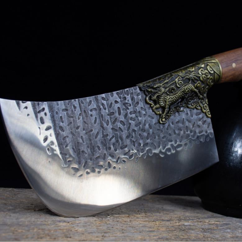 Cuchillo de cocina forjado a mano