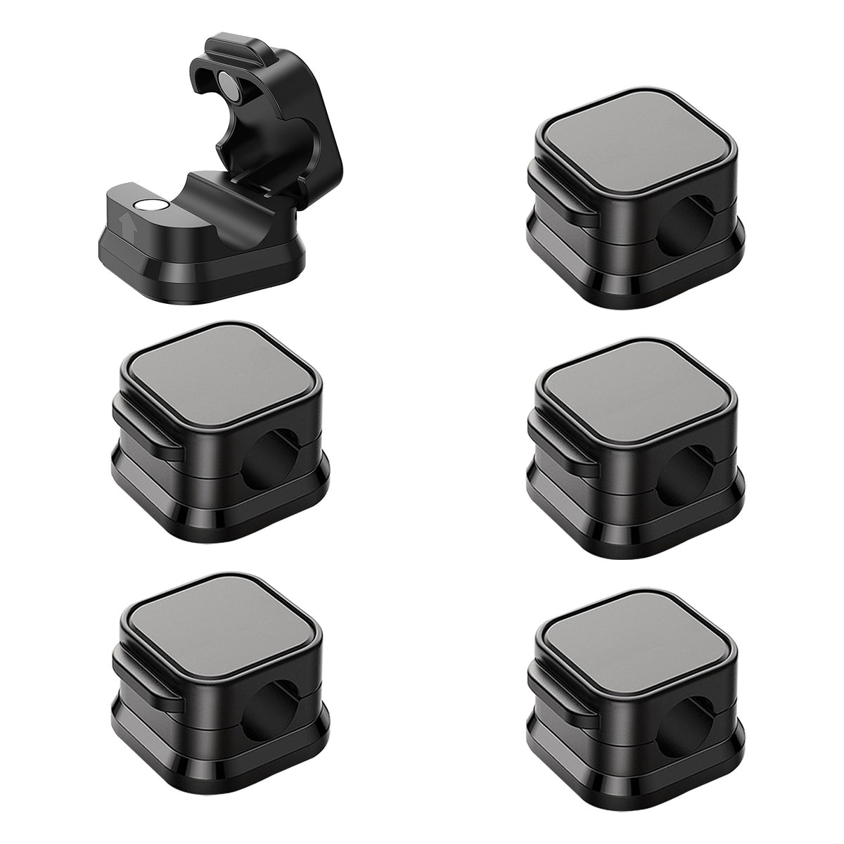 Organizadores magnéticos de cables (pack de 6)