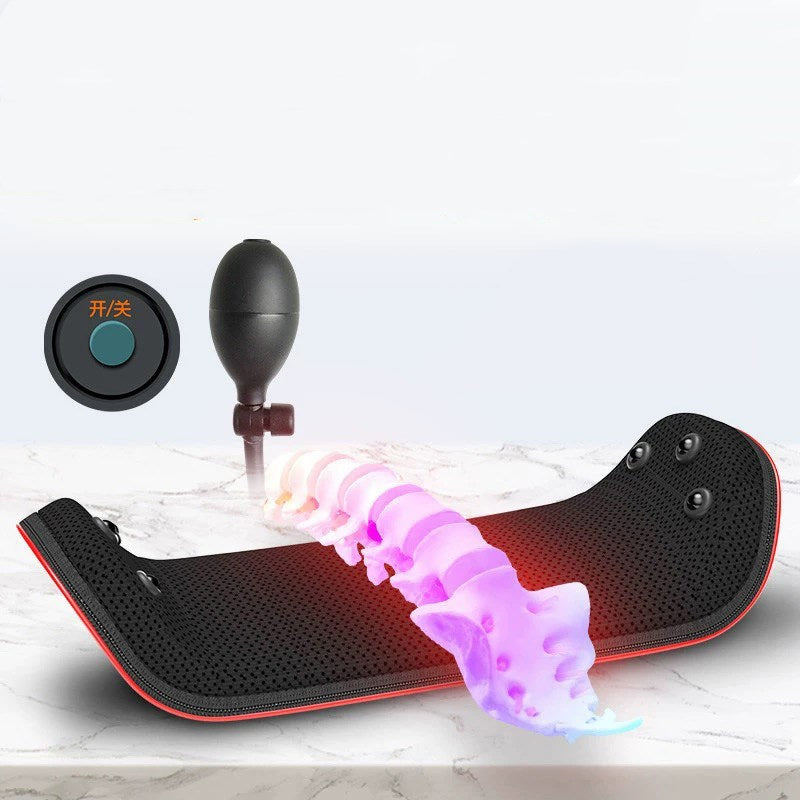 Masajeador lumbar con calor y vibración