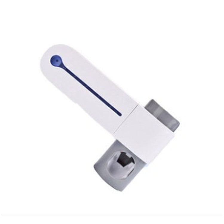 UV Toothbrush Holder with Toothpaste Dispenser